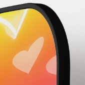 Hearts Pickleball Paddle (Links Detail)