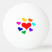 Hearts Ping Pong Ball (Achterkant)