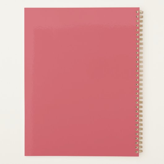 Hearts Planner (Achterkant)