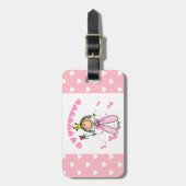 Hearts Princess Bagagelabel (Voorkant verticaal)
