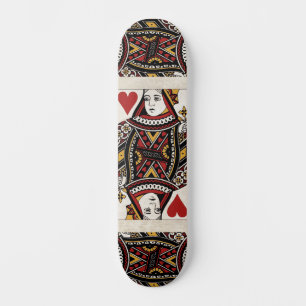 Hearts-skateboard, koningin skateboard