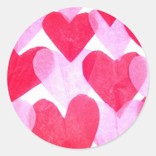 Hearts Sticker (Voorkant)