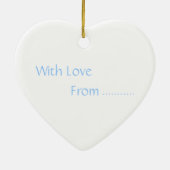 Hearts Trio Ornament (Achterkant)