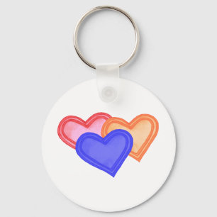 Hearts Trio Sleutelhanger