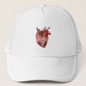 Hearts Trucker Hat Trucker Pet (Voorkant)