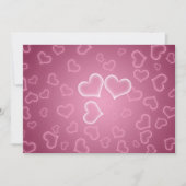 Hearts-uitnodiging Kaart (Voorkant)