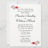 Hearts Wedding Uitnodiging (Voorkant)