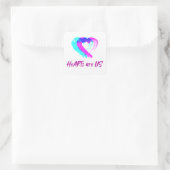 HeARTsareUS Sticker (Tas)