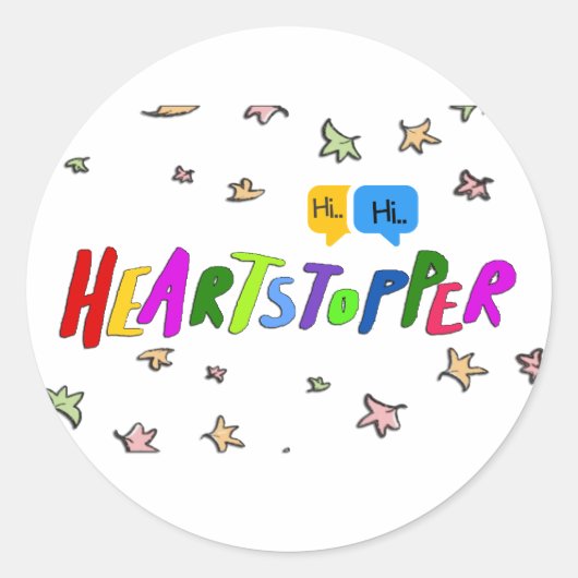 Heartstopper Sticker (Voorkant)