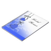 Heartstrings Bridal Planner kobalt Notitieboek (Linkerzijde)