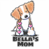 Heartstrings Brittany Sticker (Voorkant)