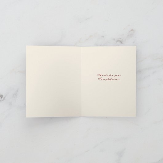 Heartstrings Victoriaans Dank u kaarten Notitiekaartje (Binnen)