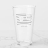 HeartUSA Grand verre à boire (Dos)