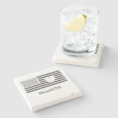 HeartUSA onderzetters  (Zijkant)