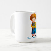 Heartwarming Feline Koffiemok (Voorkant links)