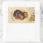 Hearty Thanksgiving Greetings  Sticker (Tas)