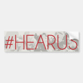 #HEARUS Bumpersticker (Voorkant)