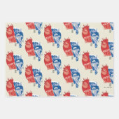 Heat Miser Hot Head & Snow Miser Mr. Cool Inpakpapier Vel (Voorkant 3)