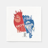 Heat Miser Hot Head & Snow Miser Mr. Cool Servet (Voorkant)