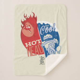 Heat Miser Hot Head & Snow Miser Mr. Cool Sherpa Deken
