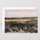 Heath with a Wheelbarrow by Vincent van Gogh (Voorkant / Achterkant)