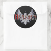 Heathen Ronde Sticker (Tas)
