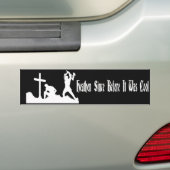 Heathen sindsdien before it was Cool Bumpersticker (Op auto)
