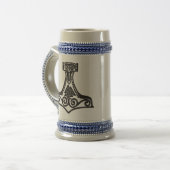 Heathen Yule Stein Bierpul (Voorkant links)