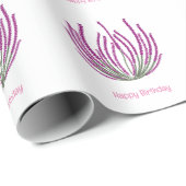 Heather bloemen cadeaupapier (Rol Hoek)