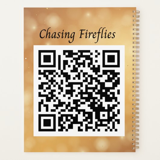 Heather & Chasing Firefly Promise  Planner (Achterkant)