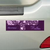 Heather Designer Name Bumpersticker (Op auto)