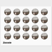 Heather Ghost Ronde Sticker (Vel)