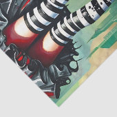 Heather Heels Witch Tissuepapier (Detail)