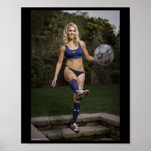 Heather Mitts Feeley Footbyll Voetbal Verdediger M Poster