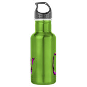 Heather, Name, Logo, Girls Revable Water Fles (Achterkant)