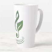 Heather Niemi Savage Logo Large Latte Mug (Angle droit)