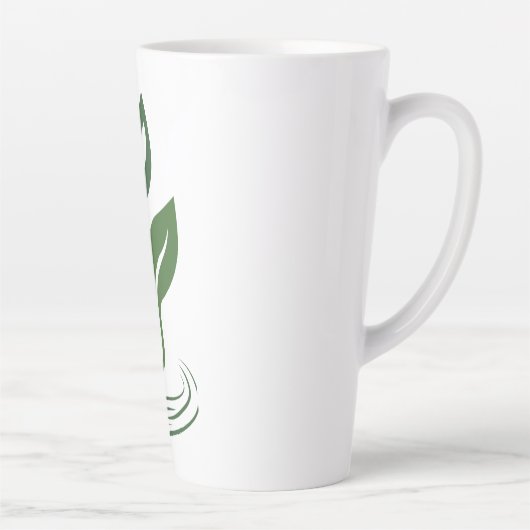 Heather Niemi Savage Logo Large Latte Mug (Droite)