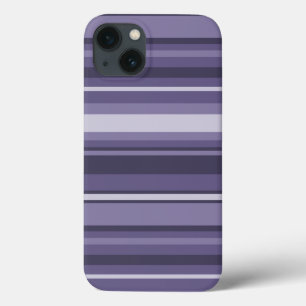 Heather paarse strepen Hoesje-Mate iPhone case