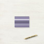 Heather paarse strepen post-it® notes (Op bureau)
