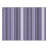 Heather paarse strepen tafelkleed (Voorkant (Horizontaal))