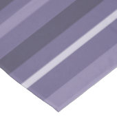 Heather paarse strepen tafelkleed (Gekanteld)