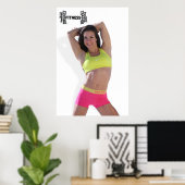 Heather Prescott Fitness prints (Thuiskantoor)