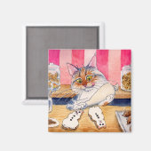 Heather's bakkerijmagneet magneet (Voorkant / Achterkant)