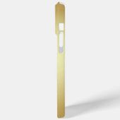 Heather's Surfer Meisje Gouden Telefoon Case (Achterkant / Links)