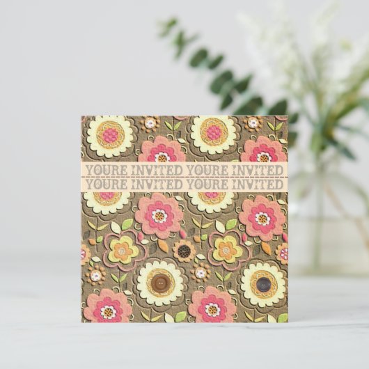 Heather's Uitnodiging (Staand voorkant)