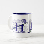 Heathwood Volleyball Mok (Voorkant links)