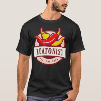 Heatonist Funny Hot Sauce Lover Spicy Chili T-shirt
