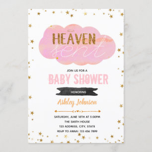 Heaven a envoyé une invitation au baby shower