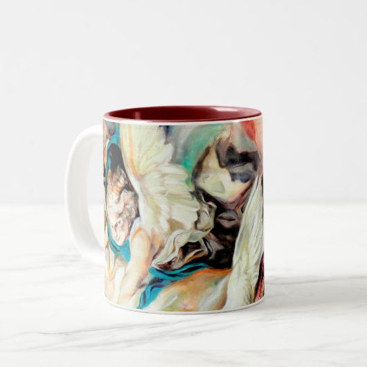 Heaven and Earth - Fine Art Mok (Voorkant links)
