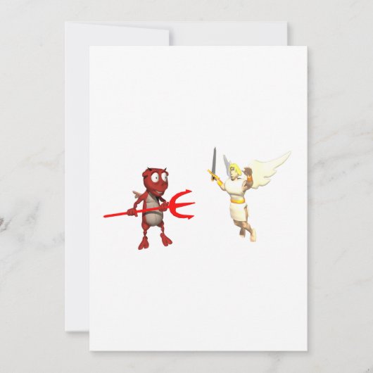 Heaven and Hell Kaart (Voorkant)